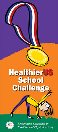 HealthierUS School Challenge logo.