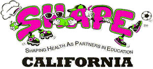 Shaping Health as Partners in Education (SHAPE) California logo.