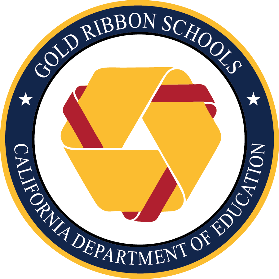 Image result for gold ribbon school logo