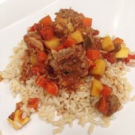 Pork afritada