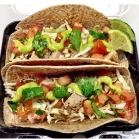 Cilantro chicken tacos