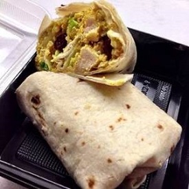 Curried Chicken Quinoa Salad Wrap