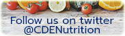 Follow @CDENutrition on Twitter.