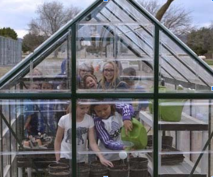 This is a picture of Caririsa Plains Elementary School which has been selected as one of the 2019 National Green Ribbon award selectees.