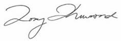 Signature of Tony Thurmond. 