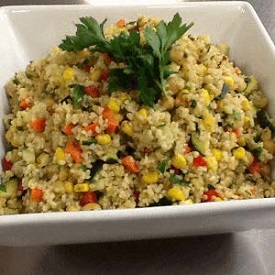 Fresh California Style Tabbouleh Salad