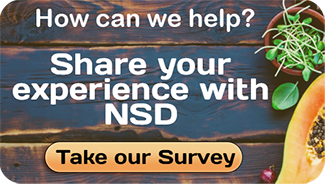 How can we help? Share your experience with NSD. Take our survey.