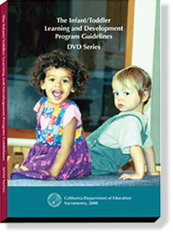 Infant/Toddler Learning & Development Program Guidelines (DVD) Image of the Infant/Toddler Learning & Development Program Guidelines (DVD) cover