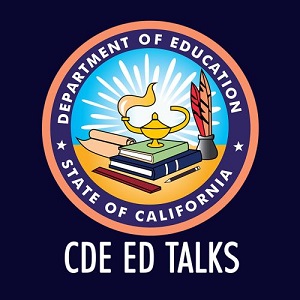 CDE Ed Talks Logo