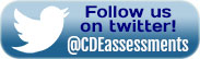 Follow us on twitter - @CDEassessments